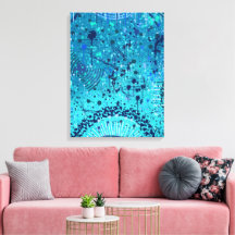 Arte Abstrata: Sinfonia no Mar