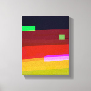Impressão Em Tela Arte Abstrato