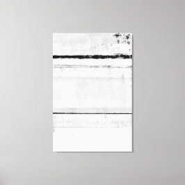 Impressão Em Tela Arte Abstrato branca e negra com idade glacial