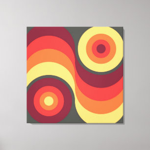 Impressão Em Tela Arte Abstrato de Arco Arco Arco Arco Arco-Arco Abs