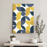 Impressão Em Tela Arte Abstrato Minimalista Geométrica Moderna Elega<br><div class="desc">Libere a atração do eterno do Moderno Meio século com este design abstrato inspirado em Bauhaus. As formas geométricas velhas dançam harmoniosamente,  criando uma sinfonia visual que transcende eras. Elevem seu espaço com um toque de sofisticação retrorreflectora!</div>