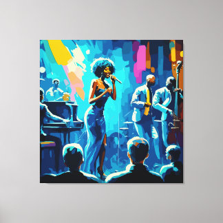 Impressão Em Tela Arte Astehtic Music Wall