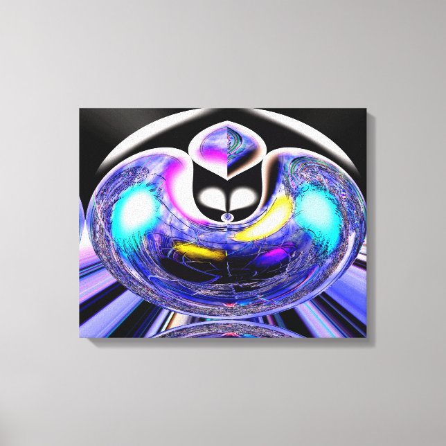 Impressão Em Tela arte celestial alienígena (Frente)