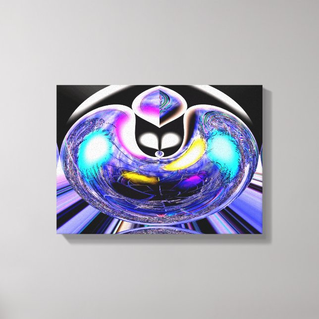 Impressão Em Tela arte celestial alienígena (Frente)
