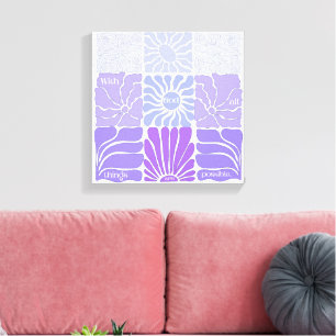 Impressão Em Tela Arte Cristã Aestética Floral
