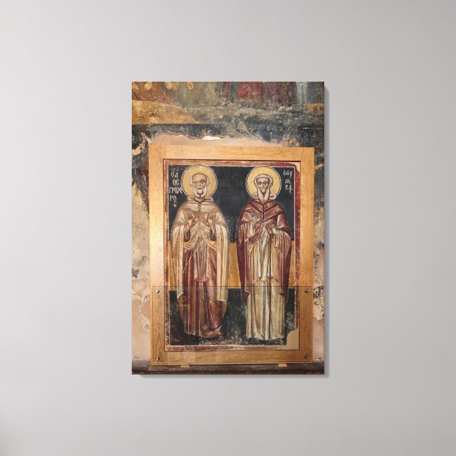 Impressão Em Tela Arte Cristã Religiosa (Frente)