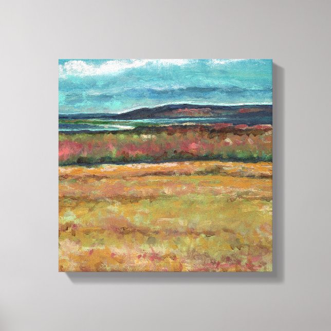 Impressão Em Tela Arte da costa (Frente)