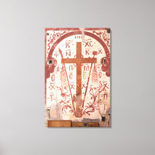 Impressão Em Tela Arte da Cruz Cristã