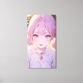 Impressão Em Tela Arte De Anime Muito Bonita.