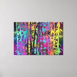 Impressão Em Tela Arte de bambu 5