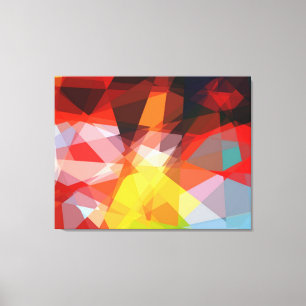 Impressão Em Tela Arte de cubismo design gráfico