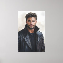 Impressão Em Tela Arte de Estilo de Rebelde Moderno