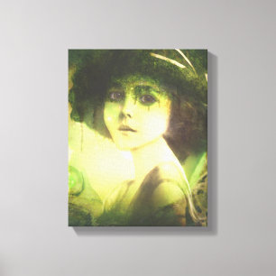 Impressão Em Tela Arte de Fantasia de Árvore Selvagem Mística