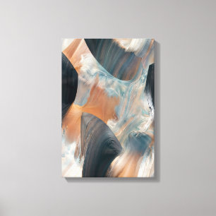 Impressão Em Tela Arte de Fluxo Paisagem Sonhadora Fluida Abstrata