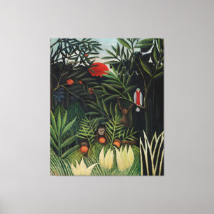 Impressão Em Tela Arte de Henri Rousseau