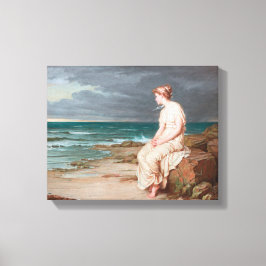 Impressão Em Tela Arte de John William Waterhouse Miranda em Tela En