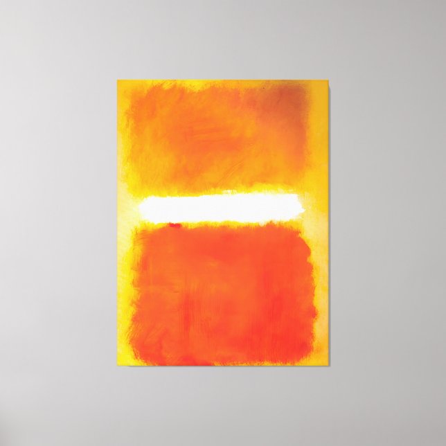 Impressão Em Tela arte de Mark Rothko (Frente)