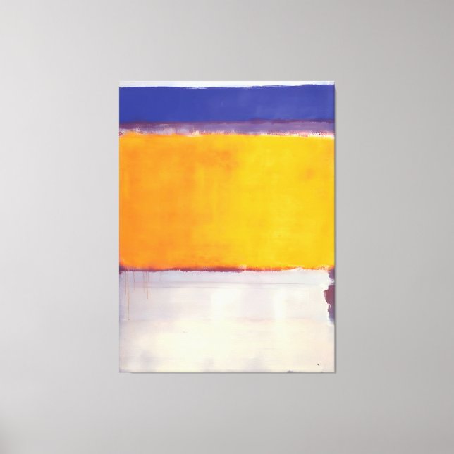 Impressão Em Tela arte de Mark Rothko (Frente)