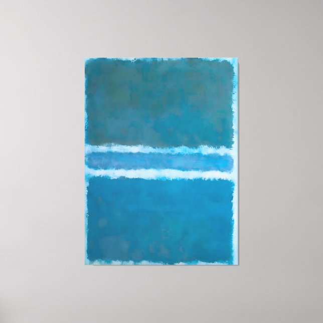 Impressão Em Tela arte de Mark Rothko (Frente)