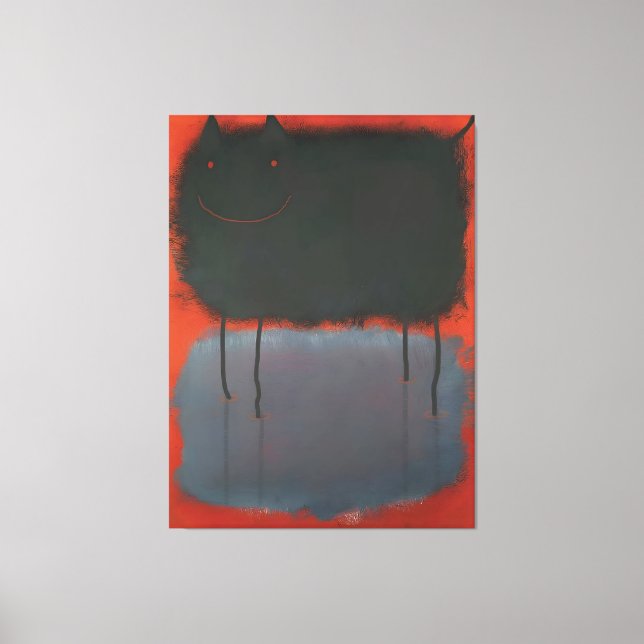 Impressão Em Tela arte de Mark Rothko (Frente)