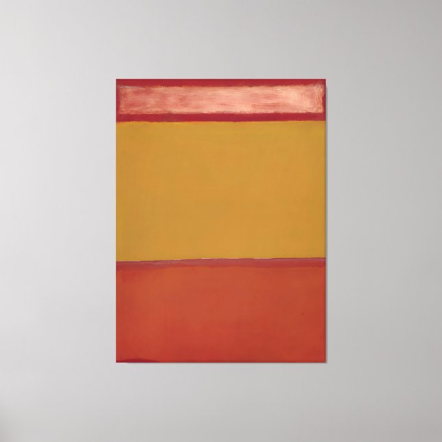 Impressão Em Tela arte de Mark Rothko (Frente)