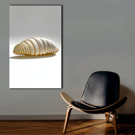 Impressão Em Tela Arte de Muro de Seashell Minimalista