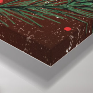 Impressão Em Tela Arte de Natal para Parede de Berçário – Ki Fofo e