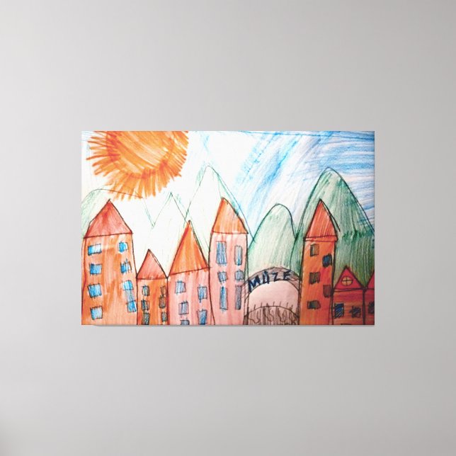 Impressão Em Tela arte de parede (Frente)