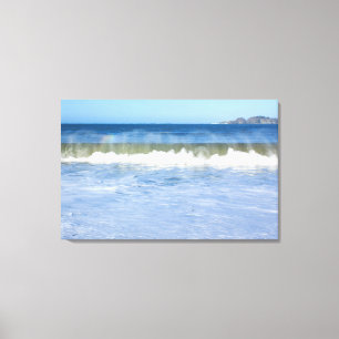 Impressão Em Tela Arte de Parede Arco Arco-Íris Onda Triptych