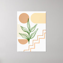 Impressão Em Tela Arte de Parede Boho Desenhada à Mão #2