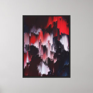 Impressão Em Tela Arte de Parede com Padrão Abstrato Vibrante