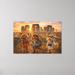 Impressão Em Tela Arte de Parede de Cockapoo de Luxo - Arte de Stone