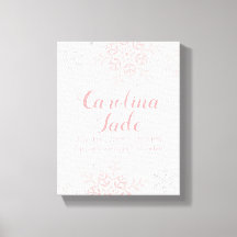 Arte de Parede de Estatísticas de Bebês em Floco d