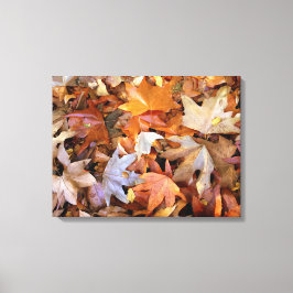 Impressão Em Tela Arte de Parede de Tela de Folhas de Outono