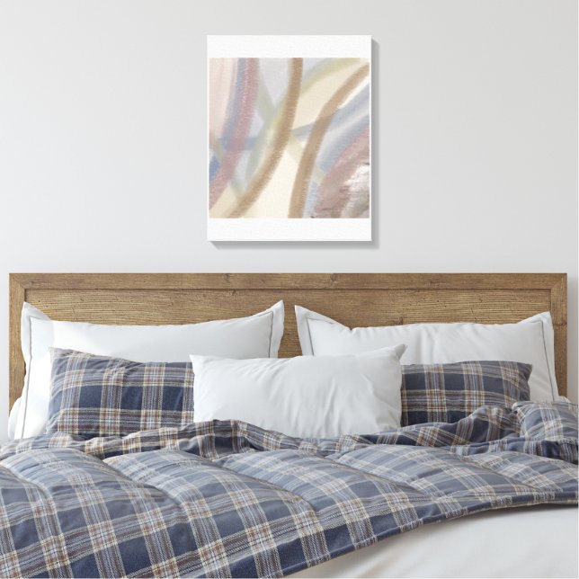 Impressão Em Tela Arte de Parede em Tela Abstrata (Insitu(Quarto))