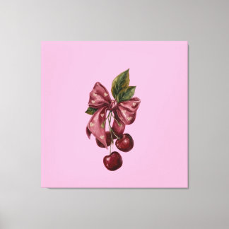 Impressão Em Tela Arte de Parede em Tela Arco-Íris Cereja Coquete