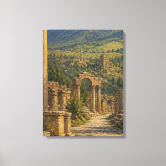 Impressão Em Tela Arte de Parede em Tela de Ruínas Romanas Antigas