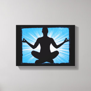 Impressão Em Tela Arte de Parede em Tela Zen Meditação Yoga Explosão