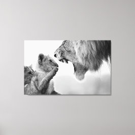 Impressão Em Tela Arte De Parede Jovem E Sem Medo