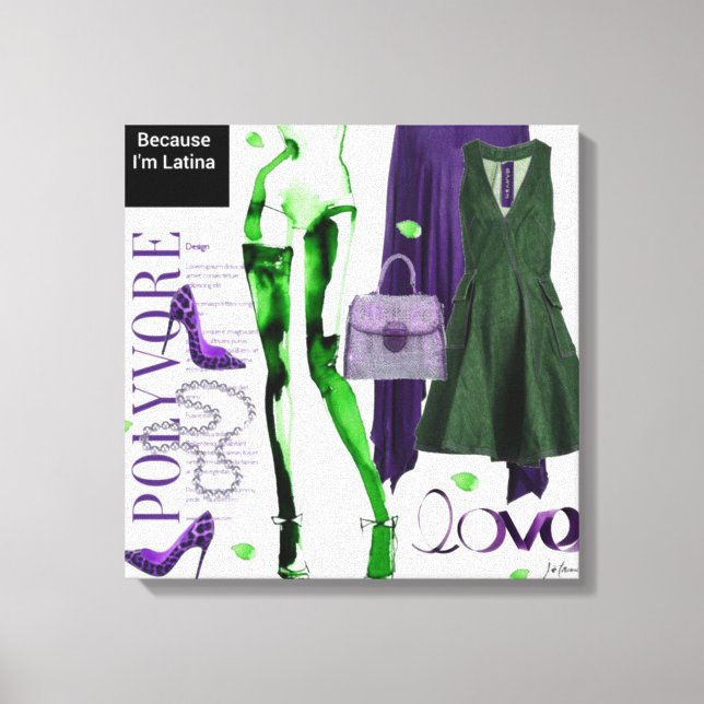 Impressão Em Tela Arte de Parede Personalizada: Presente do Amor (Frente)