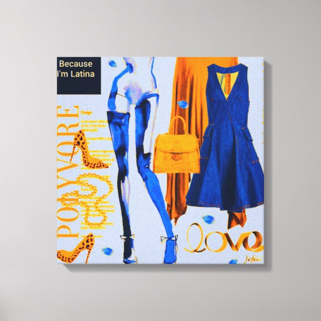 Impressão Em Tela Arte de Parede Personalizada: Presente do Amor (Frente)