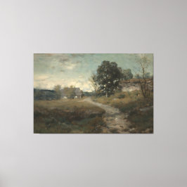 Impressão Em Tela Arte de Parede Rústica Paisagem Rural