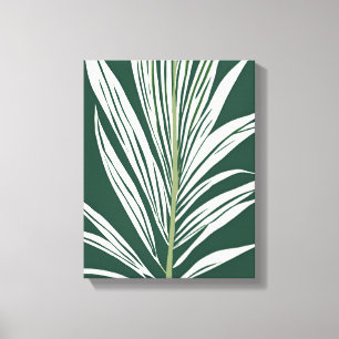 Impressão Em Tela Arte de parede tropical - folha tropical