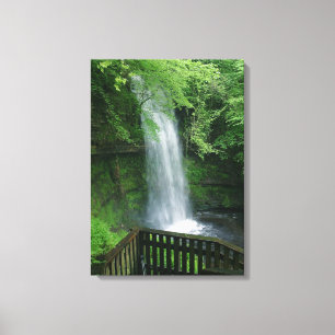 Impressão Em Tela Arte de Parede Tropical Verde Lush