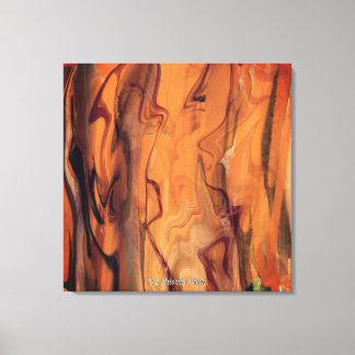 Impressão Em Tela Arte de Parede Única Líquida de Mármore Abstrato M