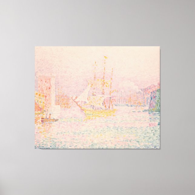 Impressão Em Tela arte de Paul Signac (Frente)