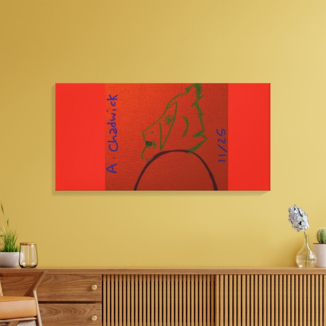 Impressão Em Tela Arte de Personagem Mago Idoso (Insitu(Sala de estar))
