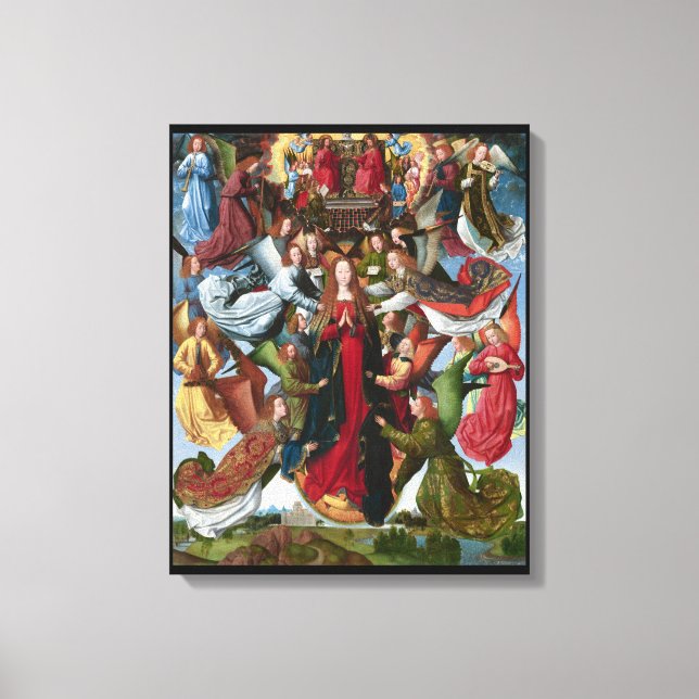 Impressão Em Tela arte de pintura em tela galeria reimpressão. (Frente)