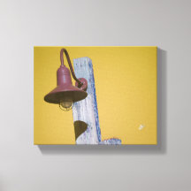 Arte de Poste de Luz Amarelo Bronze de Langley
