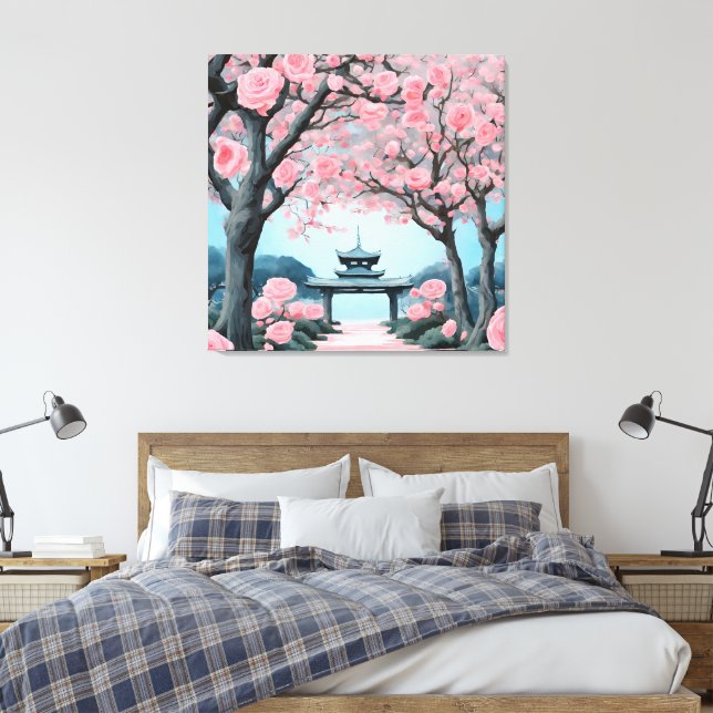 Impressão Em Tela Arte de Rosan AI (Insitu(Quarto))